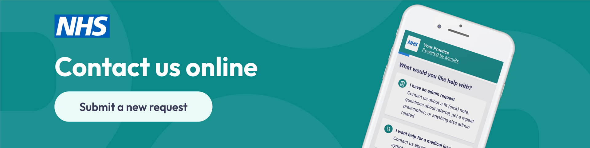 Accurx banner
